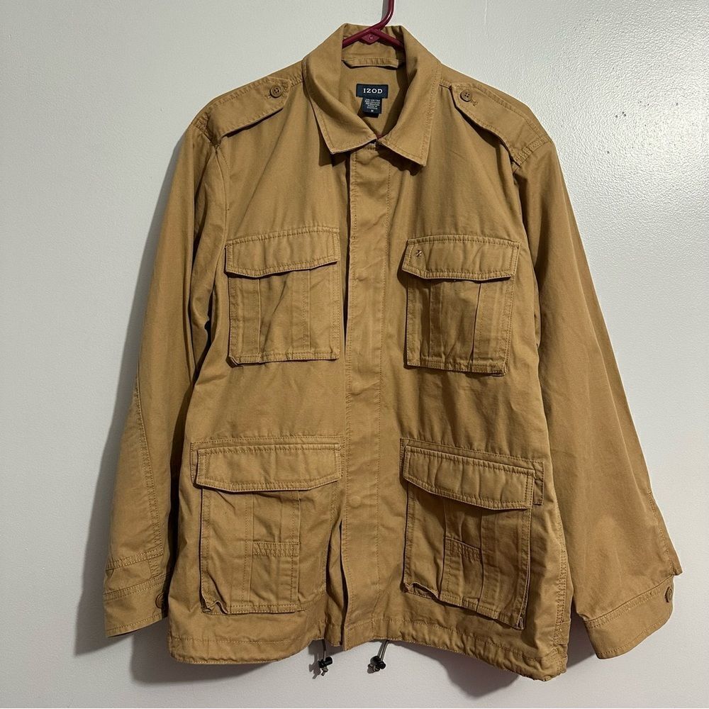 IZOD Luxury Sport Utility Cargo Jacket size M